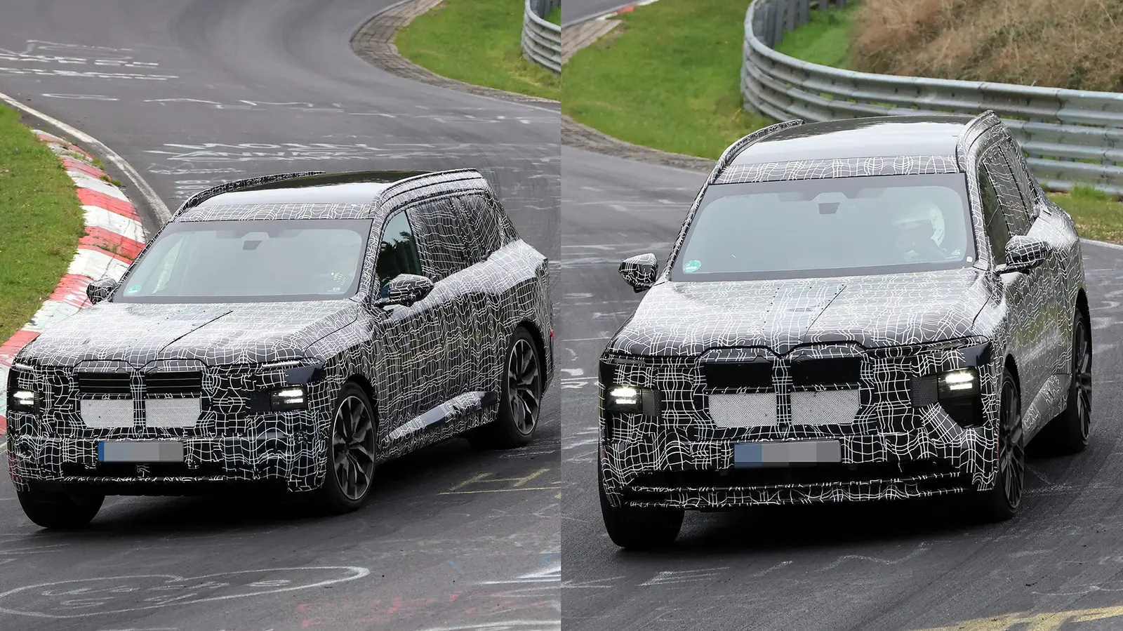BMW X7 nou: prototipul masiv dezvăluie designul agresiv al generației viitoare