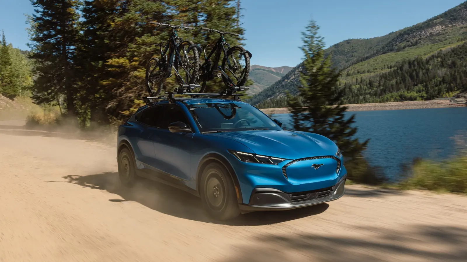 Ford Mustang Mach-E Trail 2027: electricul care se duce la camping, nu la stânci