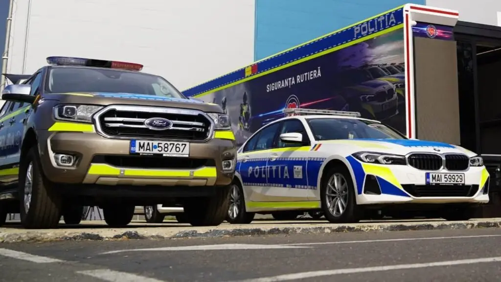 Poliția Română cumpără mașini noi de 100 de milioane de lei